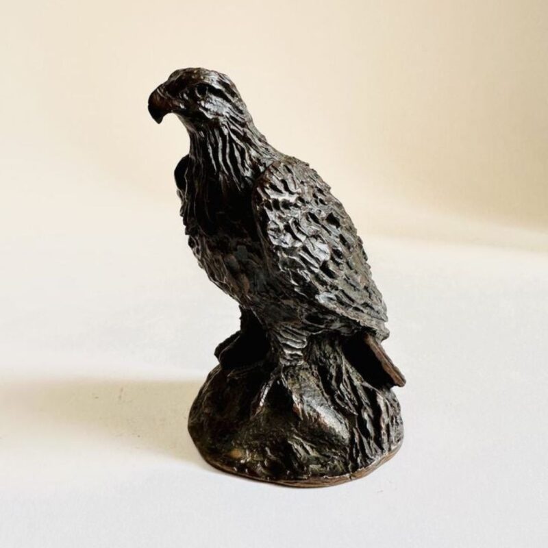MID JOURNEY EAGLE SCULPTURE
