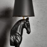 Equine Elegance Horse Tower Lamp
