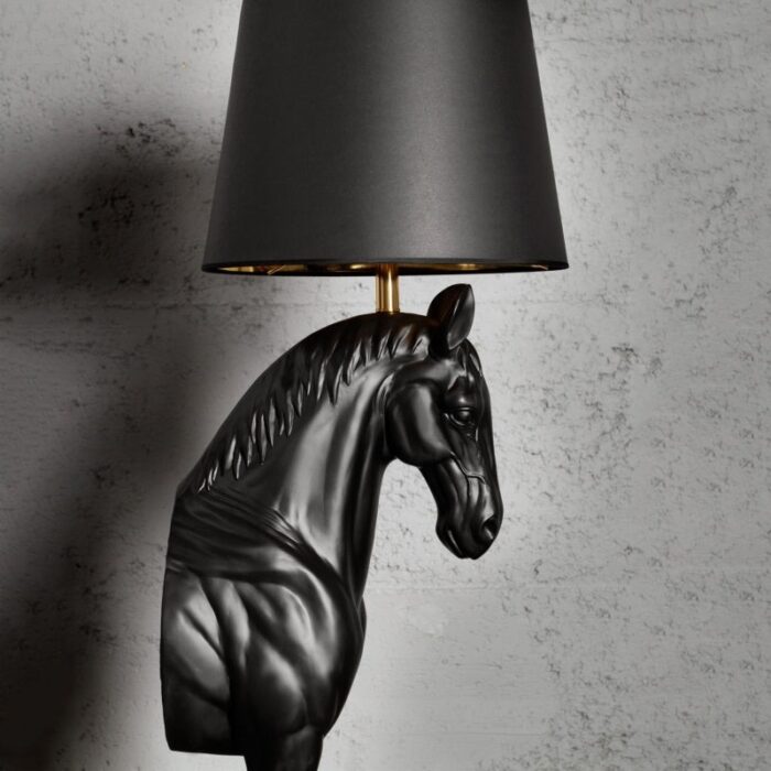 Equine Elegance Horse Tower Lamp