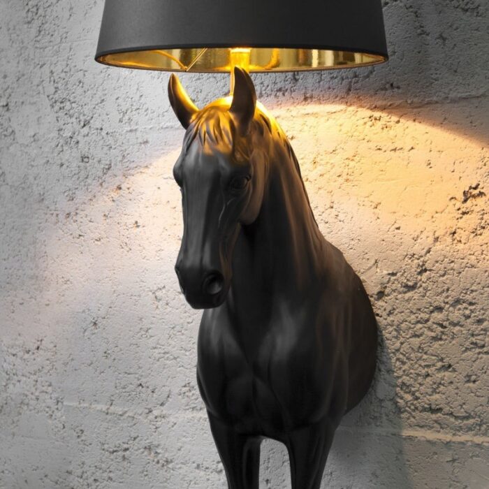 Equine Elegance Horse Tower Lamp