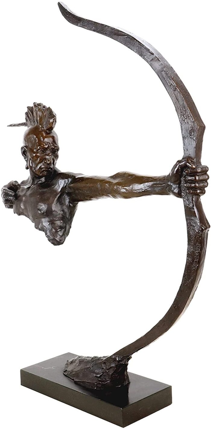 Indian Archer Warrior Sculpture