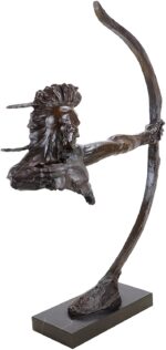 Indian Archer Warrior Sculpture