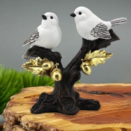 Bird Ornament Figurine Sculpture Bird Statue