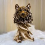 WOO WOO WOLF SCULPTURE