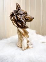 WOO WOO WOLF SCULPTURE