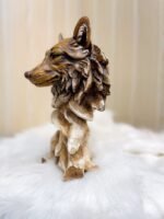 WOO WOO WOLF SCULPTURE