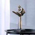 WHIMSICAL FLIGHT NORDIC ABSTRACT FLYING KISS FIGURES