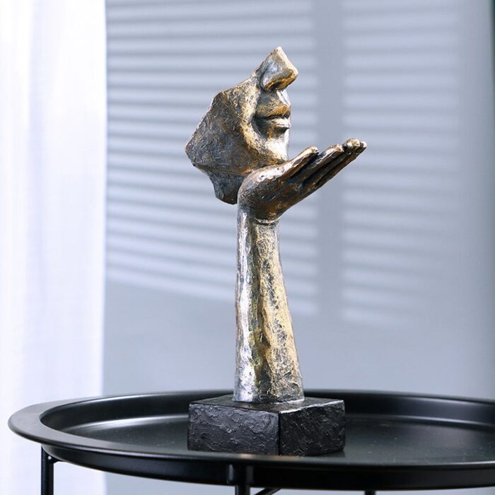 WHIMSICAL FLIGHT NORDIC ABSTRACT FLYING KISS FIGURES