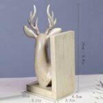 DEER HEAD BOOKENDS