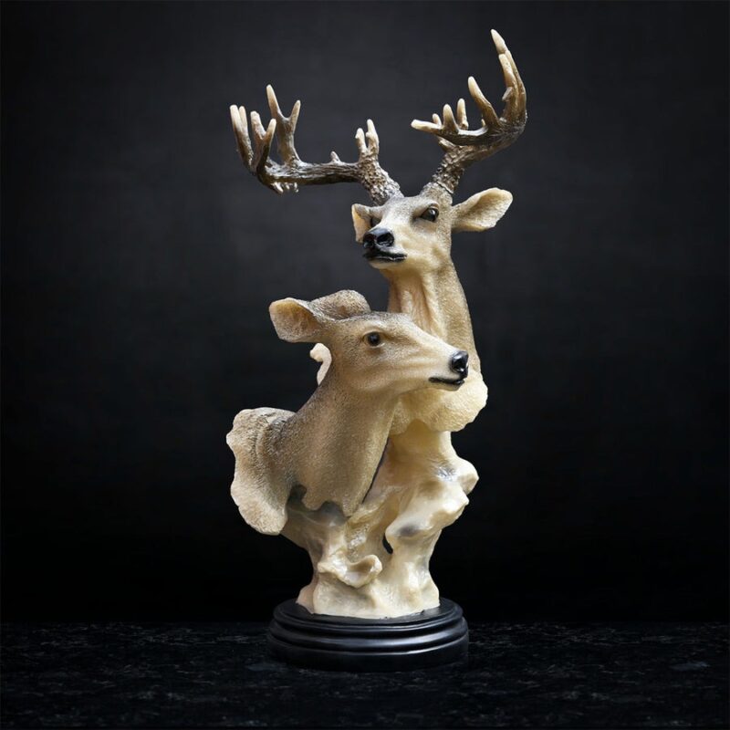 DEER WITH FAWN ARTWORK