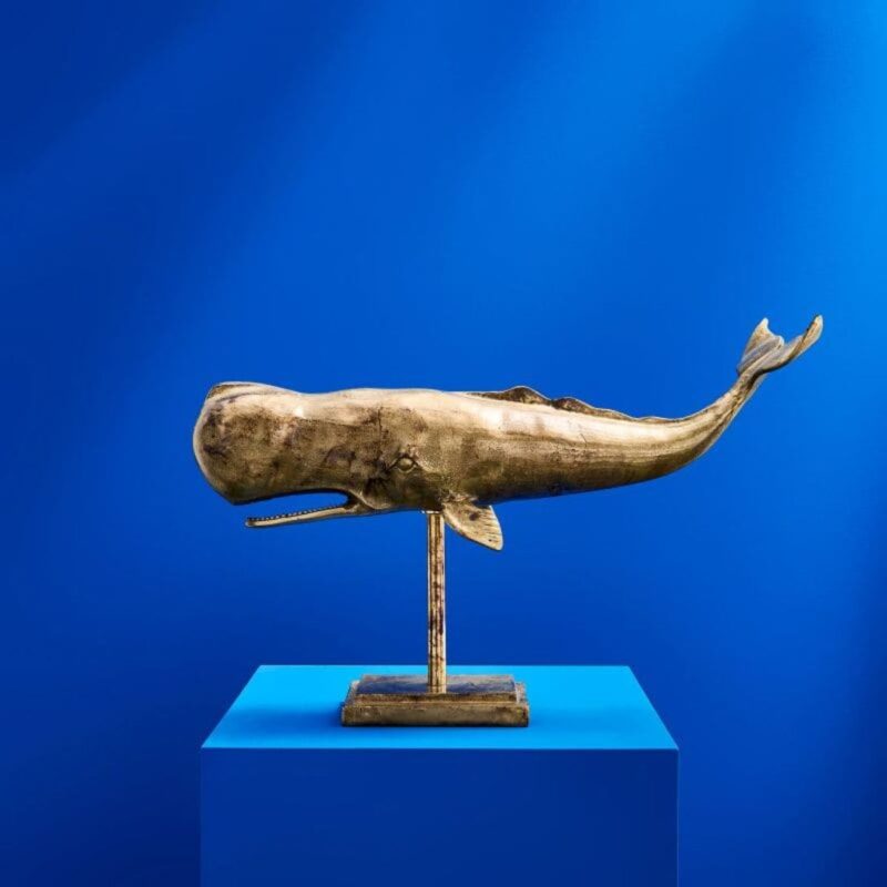 DECORATIVE OBJECT WHALE