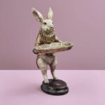 DECO FIGURE / CARD HOLDER RABBIT