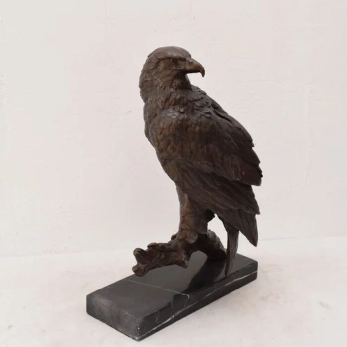 LARGE EAGLE BRONZE STATUE