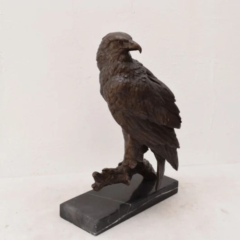 LARGE EAGLE BRONZE STATUE