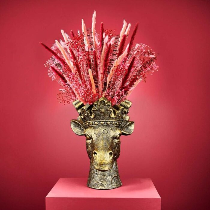 FLOWER POT GIRAFFE LUCIE GOLD