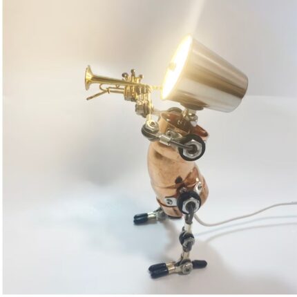 TRUMPET PLAYER TABLE LAMP