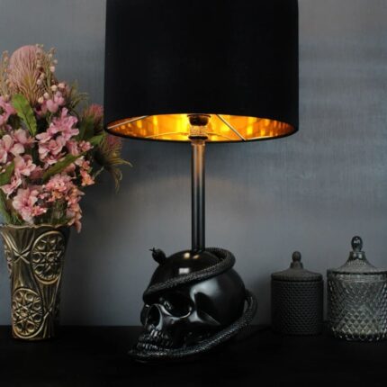 THE SNAKE EDISON SKULL LAMP