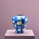 VASE MARGARITA M BLUE