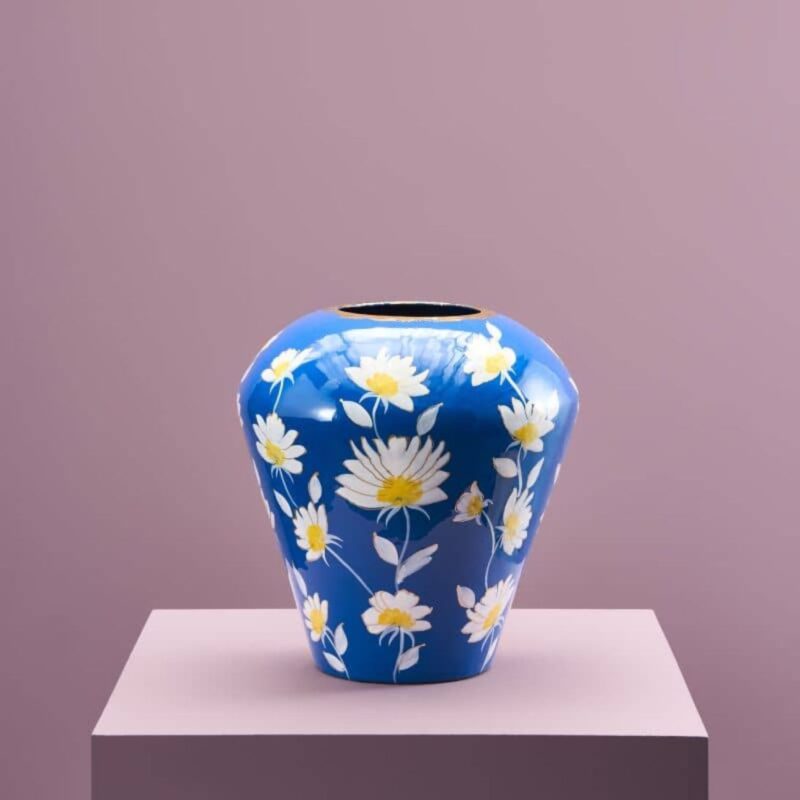 VASE MARGARITA M BLUE