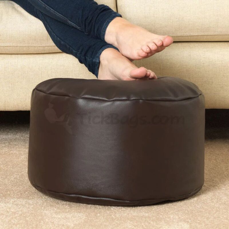 LEATHERETTE BEAN BAG FOOTREST