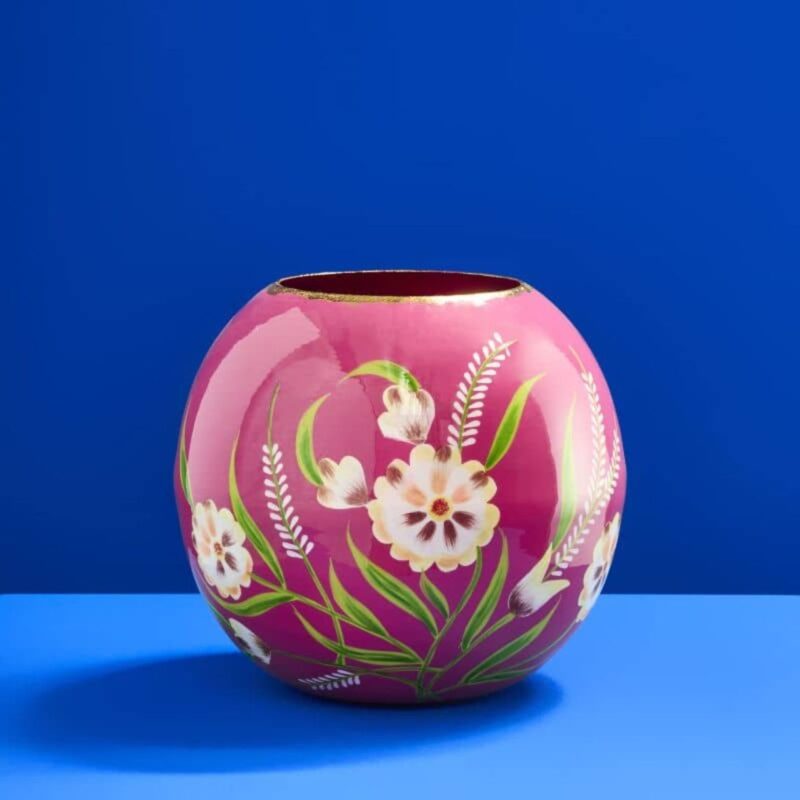 VASE BLOMMA L PINK