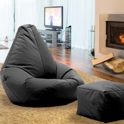 SET OF PARACHUTE BEAN BAG WITH STOOL