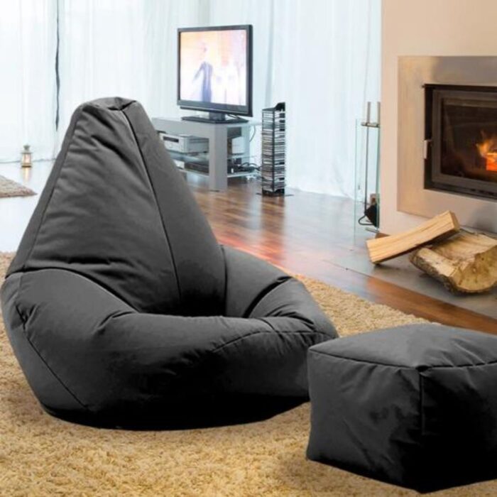 SET OF PARACHUTE BEAN BAG WITH STOOL