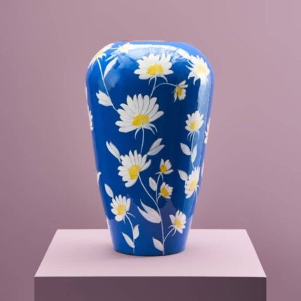 VASE MARGARITA L BLUE