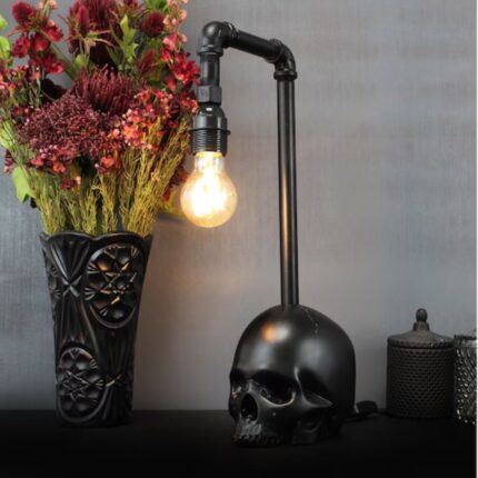 TALISMAN SKULL TABLE LAMP