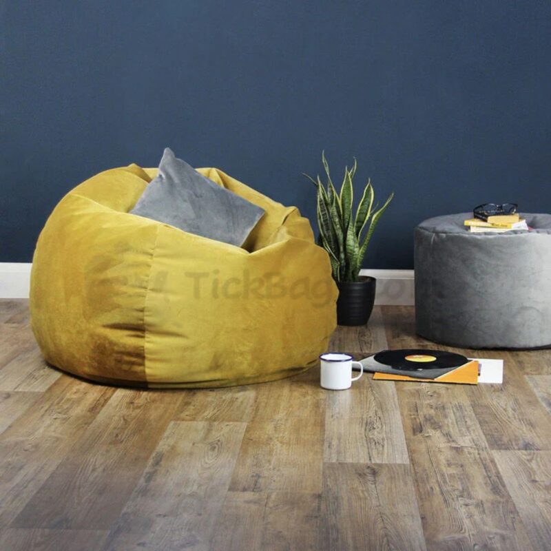 VELVET ZOKOMA BEAN BAG