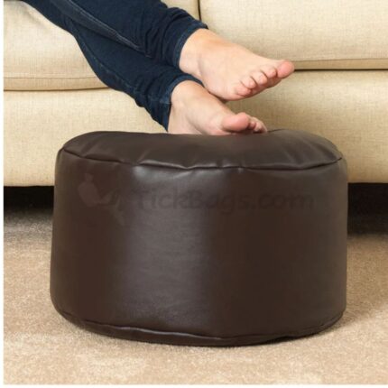 LEATHERETTE BEAN BAG FOOTREST