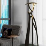 63'' BLACK LED NOVELTY FLOOR LAMP