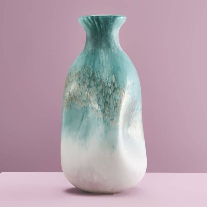 VASE ALEA II TURQUOISE