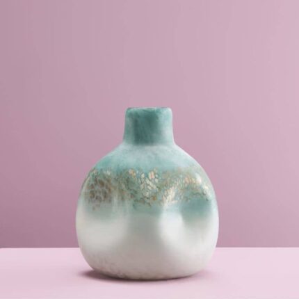 VASE ALEA I TURQUOISE