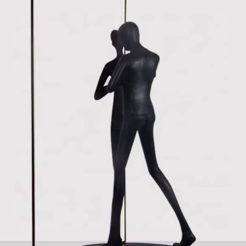79'' BLACK LED NOVELTY FLOOR LAMP