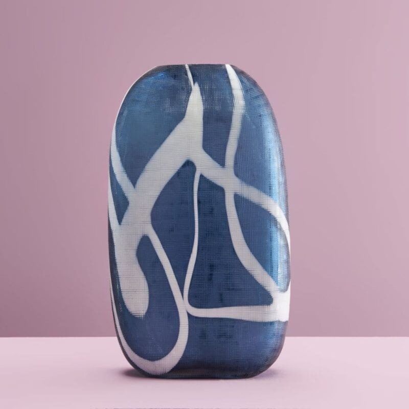 VASE CAJA II BLUE