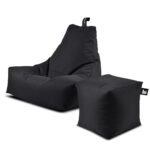 OSLO PASTEL OUTDOOR SOFA WITH STOOL