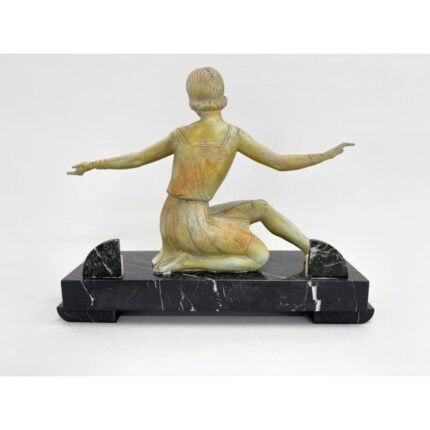 ART DECO STATUE OF A DANCER BY MOLINS