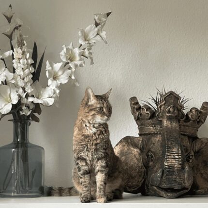 FLOWER POT ELEPHANT JUMBO GOLD