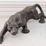 LARGE PANTHER SCULPTURE
