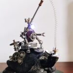 STEAMPUNK TURTLE RIDER MODEL LAMP