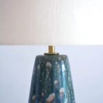 HANDMADE CERAMIC DRIP GLAZED TABLE LAMP DEBARRO DE BARRO