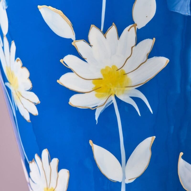 VASE MARGARITA M BLUE