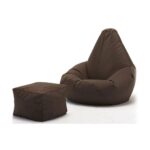 SET OF PARACHUTE BEAN BAG WITH STOOL