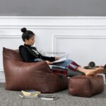 SACHEM BEAN BAG WITH OTTOMAN