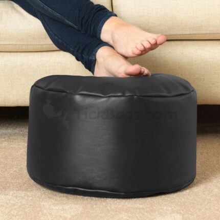 LEATHERETTE BEAN BAG FOOTREST