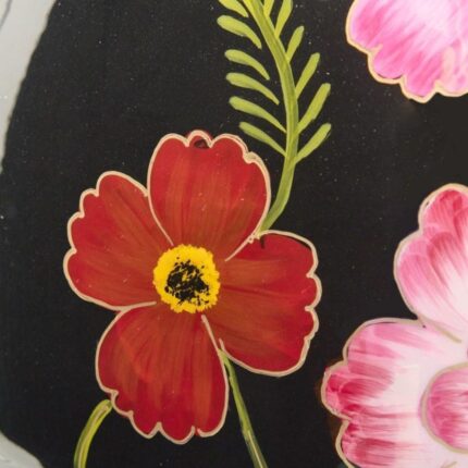 VASE LOREA M BLACK