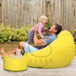 MODISH BEAN BAG WITH FOOT STOOL