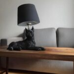 POLYRESIN BOUTIQUE DOGS LAMPS