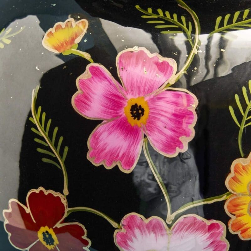 VASE LOREA S BLACK